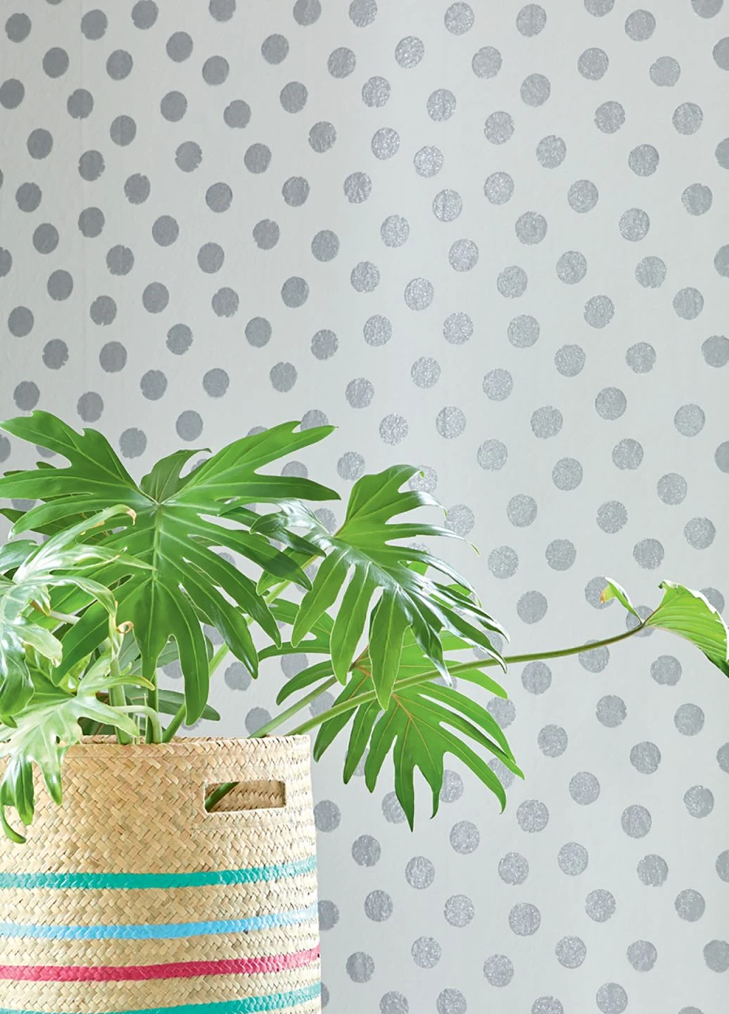 Tapete Corbetta Silber Glitzer 1 Tapete Corbetta Silber Glitzer