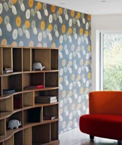 Tapete Dana Gelborange -ferm LIVING Verkäufe Dana 461116 2880x1440