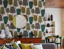 Tapete Davila Grün 7 Tapete Davila Grün -ferm LIVING Verkäufe Davila A 461671 2880x1440