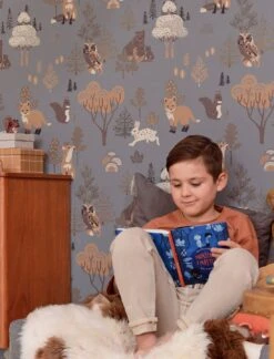 Tapete Deep Forest Blaugrau -ferm LIVING Verkäufe Deep Forest A 389371 2880x1440