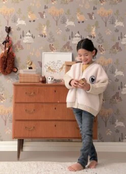 Tapete Deep Forest Grau -ferm LIVING Verkäufe Deep Forest D 389373 2880x1440