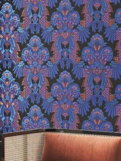 Tapete Demetrius Blau