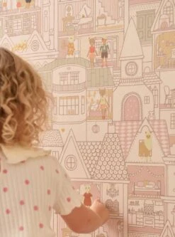 Tapete Dollhouse Zartrosa -ferm LIVING Verkäufe Dollhouse A 389352 2880x1440