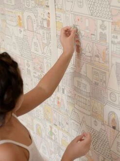 Tapete Dollhouse Cremeweiss -ferm LIVING Verkäufe Dollhouse B 389353 2880x1440