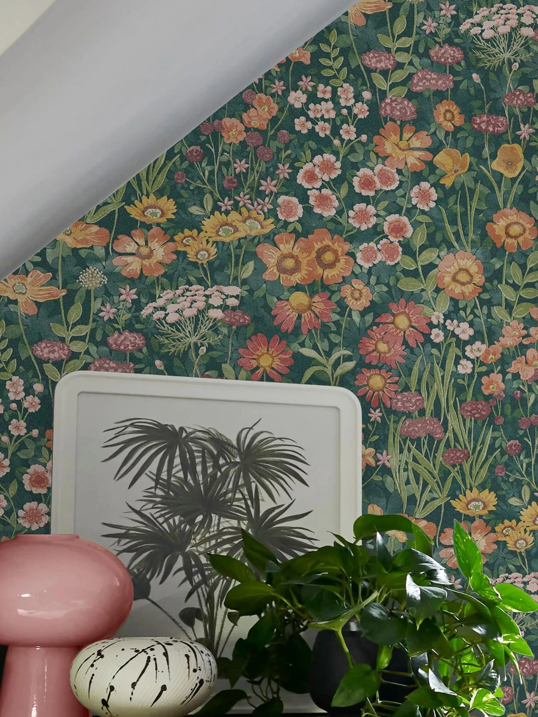 Tapete Dorea Blaugrün 3 Tapete Dorea Blaugrün – Bild 3