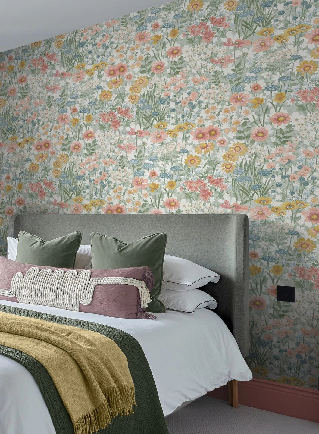 Tapete Dorea Blassgrün 4 Tapete Dorea Blassgrün – Bild 4