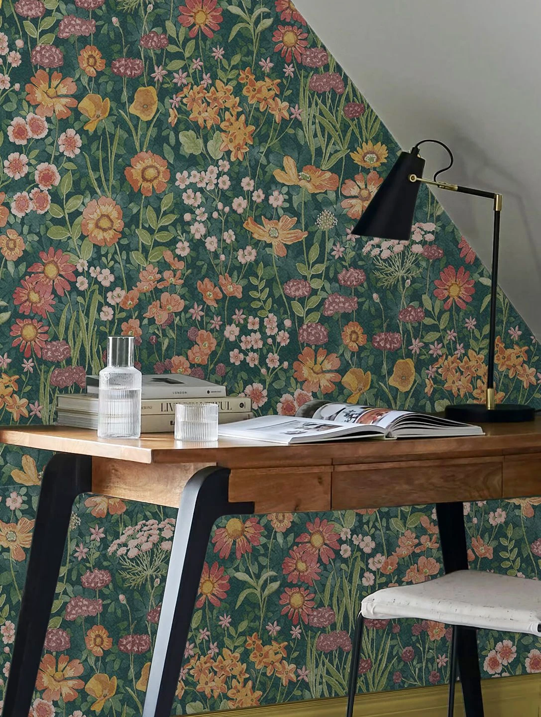 Tapete Dorea Blaugrün 4 Tapete Dorea Blaugrün – Bild 4