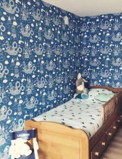 Tapete Drakhimlen Himmelblau 9 Tapete Drakhimlen Himmelblau -ferm LIVING Verkäufe Drakhimlen K 389031 2880x1440