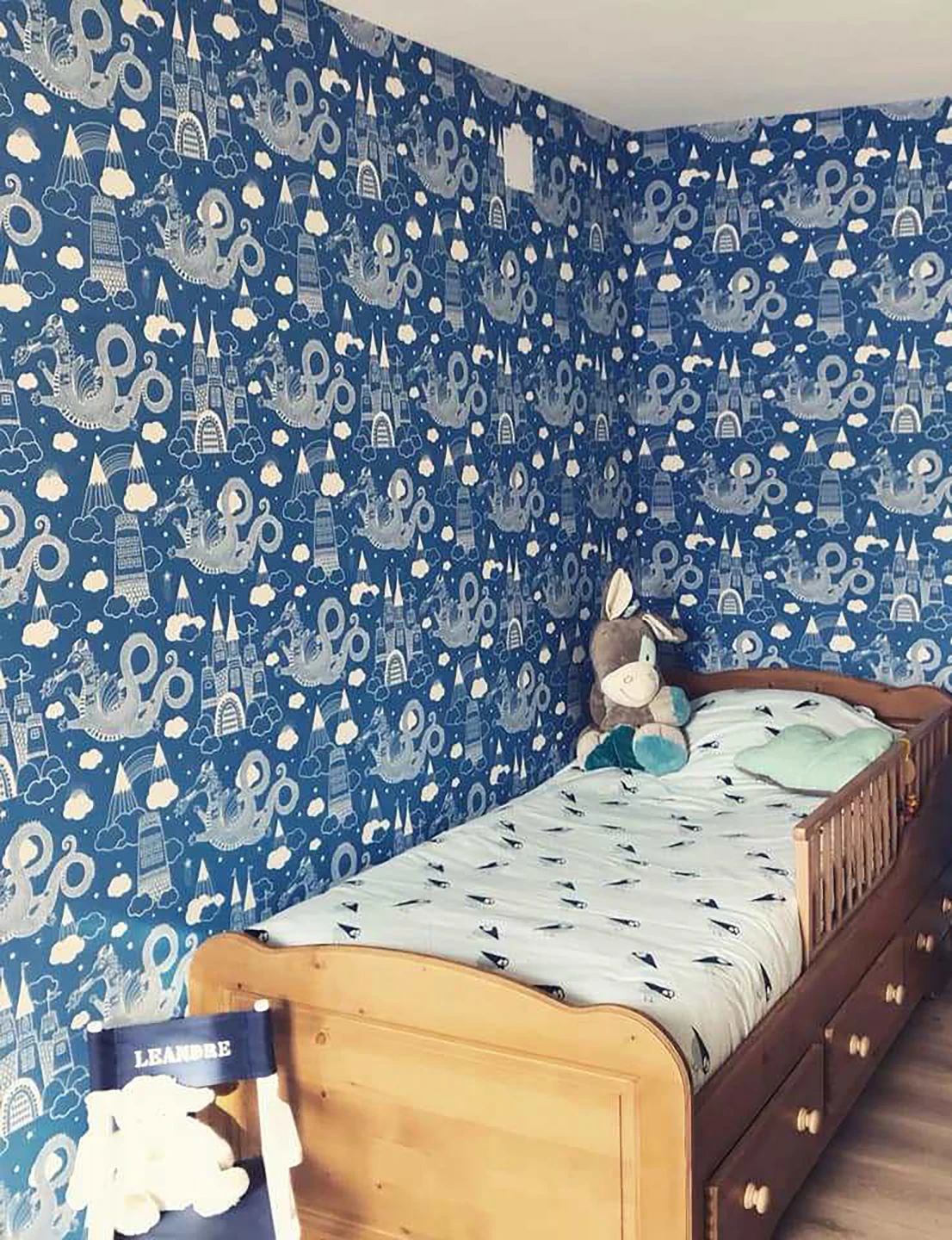 Tapete Drakhimlen Himmelblau 5 Tapete Drakhimlen Himmelblau – Bild 5