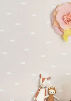 Tapete Dreamy Clouds Creme