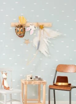 Tapete Dreamy Clouds Blassminttürkis -ferm LIVING Verkäufe Dreamy clouds C 389271 2880x1440