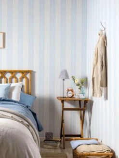 Tapete Elton Zartblau