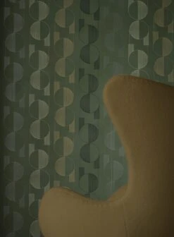 Tapete Euphoria Olivgrün