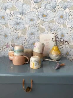 Tapete Ewa Zartblau -ferm LIVING Verkäufe Ewa A 485291 2880x1440