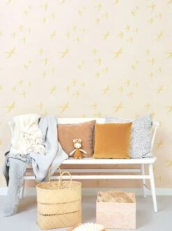 Tapete Follow The Wind Zartrosa 6 Tapete Follow The Wind Zartrosa -ferm LIVING Verkäufe Follow the wind B 389292 2880x1440