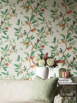 Tapete Fortuna Cremeweiss