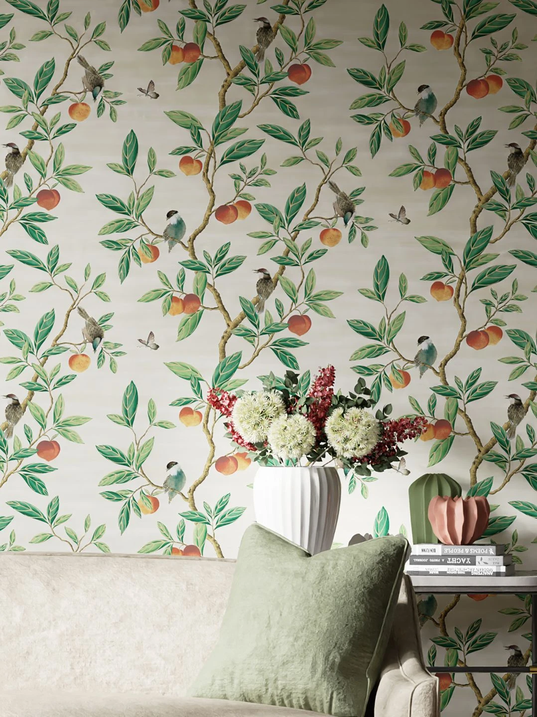 Tapete Fortuna Cremeweiss 1 Tapete Fortuna Cremeweiss