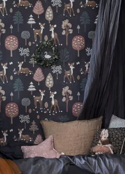 Tapete Golden Woods Umbragrau -ferm LIVING Verkäufe Golden woods B 389335 2880x1440