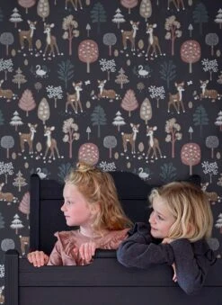 Tapete Golden Woods Umbragrau -ferm LIVING Verkäufe Golden woods C 389335 2880x1440