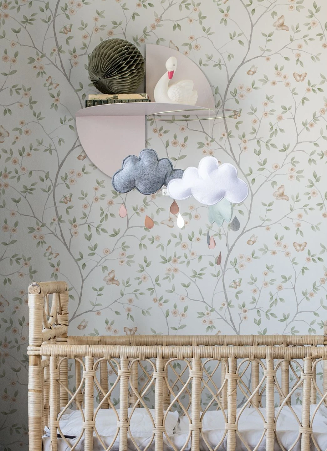 Tapete Gudena Weissgrün 3 Tapete Gudena Weissgrün – Bild 3