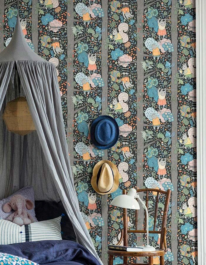 Tapete Haval Schwarzgrau 4 Tapete Haval Schwarzgrau – Bild 4