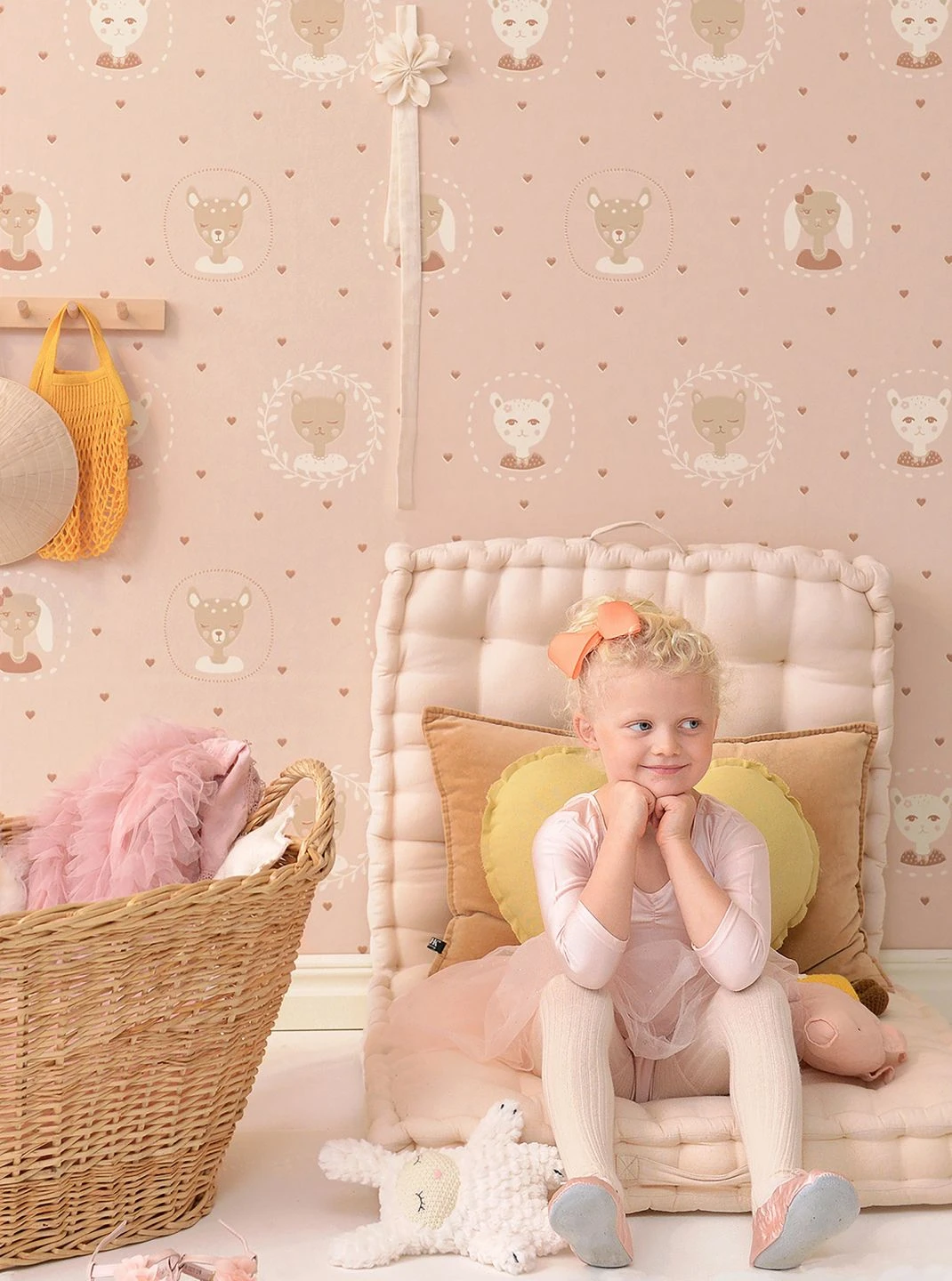 Tapete Hearts Zartrosé 5 Tapete Hearts Zartrosé – Bild 5