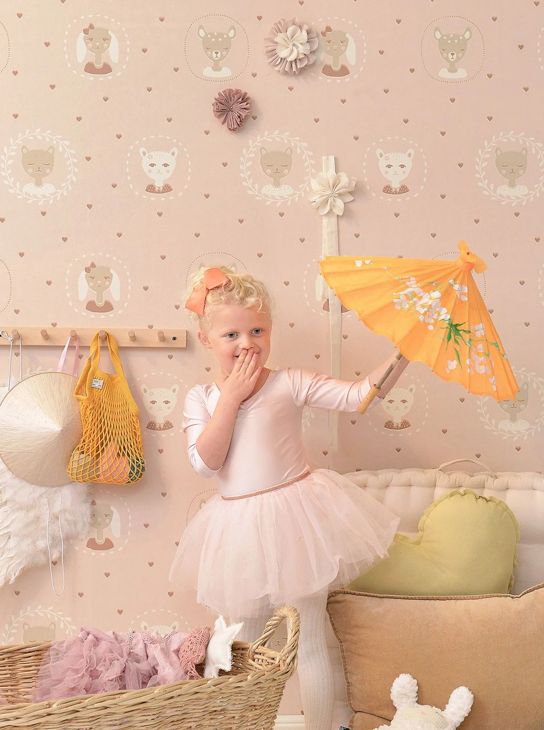 Tapete Hearts Zartrosé 4 Tapete Hearts Zartrosé – Bild 4