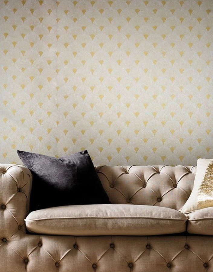 Tapete Helene Perlgold 3 Tapete Helene Perlgold – Bild 3
