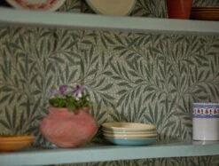 Tapete Herball Resedagrün -ferm LIVING Verkäufe Herball C 463251 2880x1440