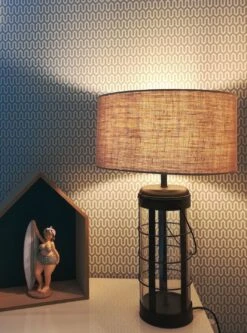 Tapete Hermod Mintgrau -ferm LIVING Verkäufe Hermod L 106171 2880x1440