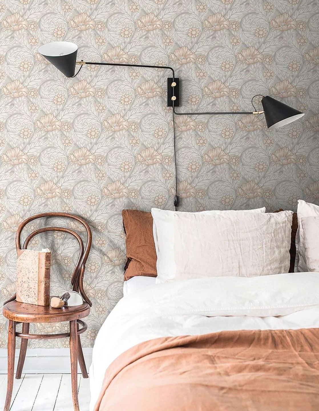 Tapete Hilde Seidengrau 2 Tapete Hilde Seidengrau – Bild 2