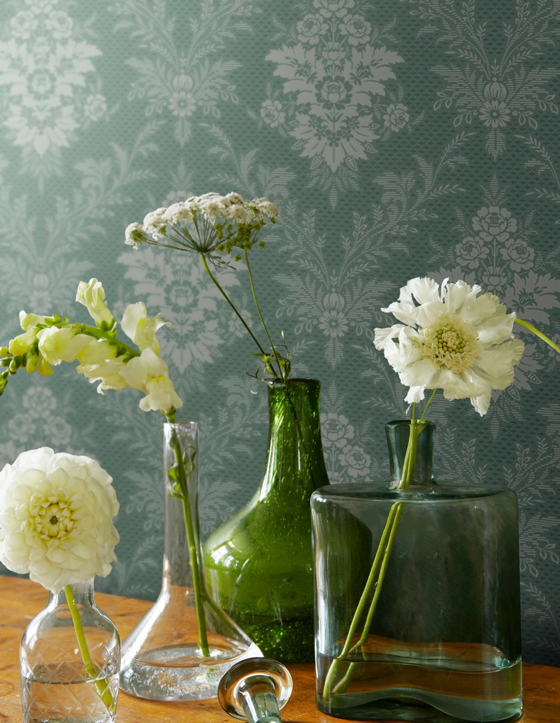 Tapete Ikena Mintgrün 1 Tapete Ikena Mintgrün