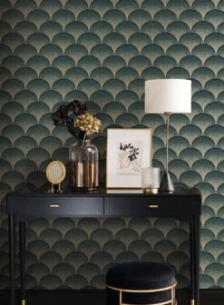 Tapete Imperia Grün Schimmer 7 Tapete Imperia Grün Schimmer -ferm LIVING Verkäufe Imperia B 864684 2880x1440