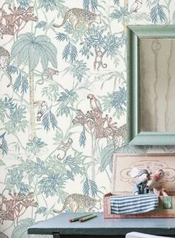 Tapete Ipanema Grünblau