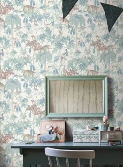 Tapete Ipanema Grünblau 7 Tapete Ipanema Grünblau -ferm LIVING Verkäufe Ipanema B 451802 2880x1440