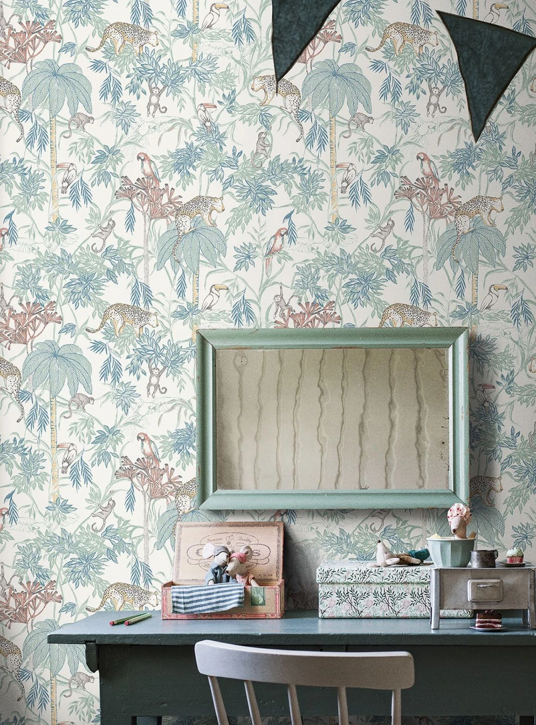 Tapete Ipanema Grünblau 4 Tapete Ipanema Grünblau – Bild 4