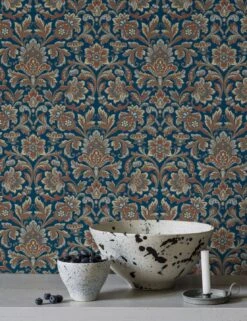 Tapete Jelida Kupferbraun