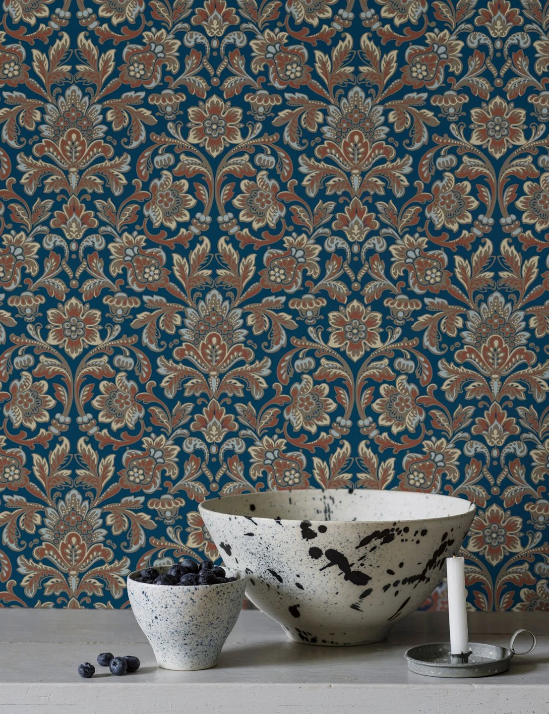 Tapete Jelida Kupferbraun 1 Tapete Jelida Kupferbraun