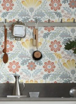 Tapete Johanna Sandgelb