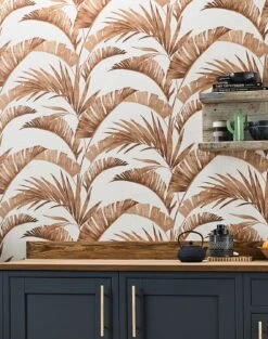 Tapete Jumana Brauntöne