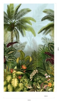 Wandbild Jungle Kingdom Grüntöne -ferm LIVING Verkäufe Jungle Kingdom C 390711 2880x1440