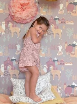 Tapete Lama Village Grauviolett -ferm LIVING Verkäufe Lama Village B 389364 2880x1440