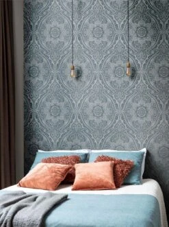 Tapete Laurel Silbergrau -ferm LIVING Verkäufe Laurel B 251091 2880x1440