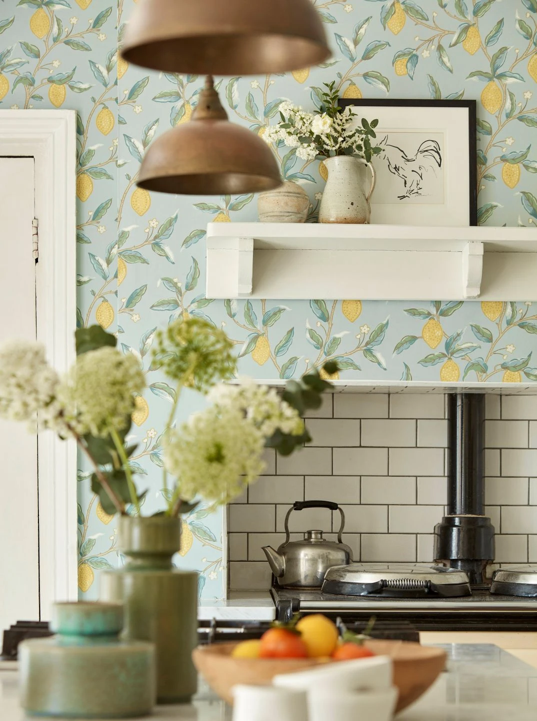 Tapete Lemon Tree Hellblaugrau 5 Tapete Lemon Tree Hellblaugrau – Bild 5