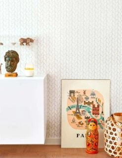 Tapete Leya Cremeweiss 7 Tapete Leya Cremeweiss -ferm LIVING Verkäufe Leya B 389221 2880x1440