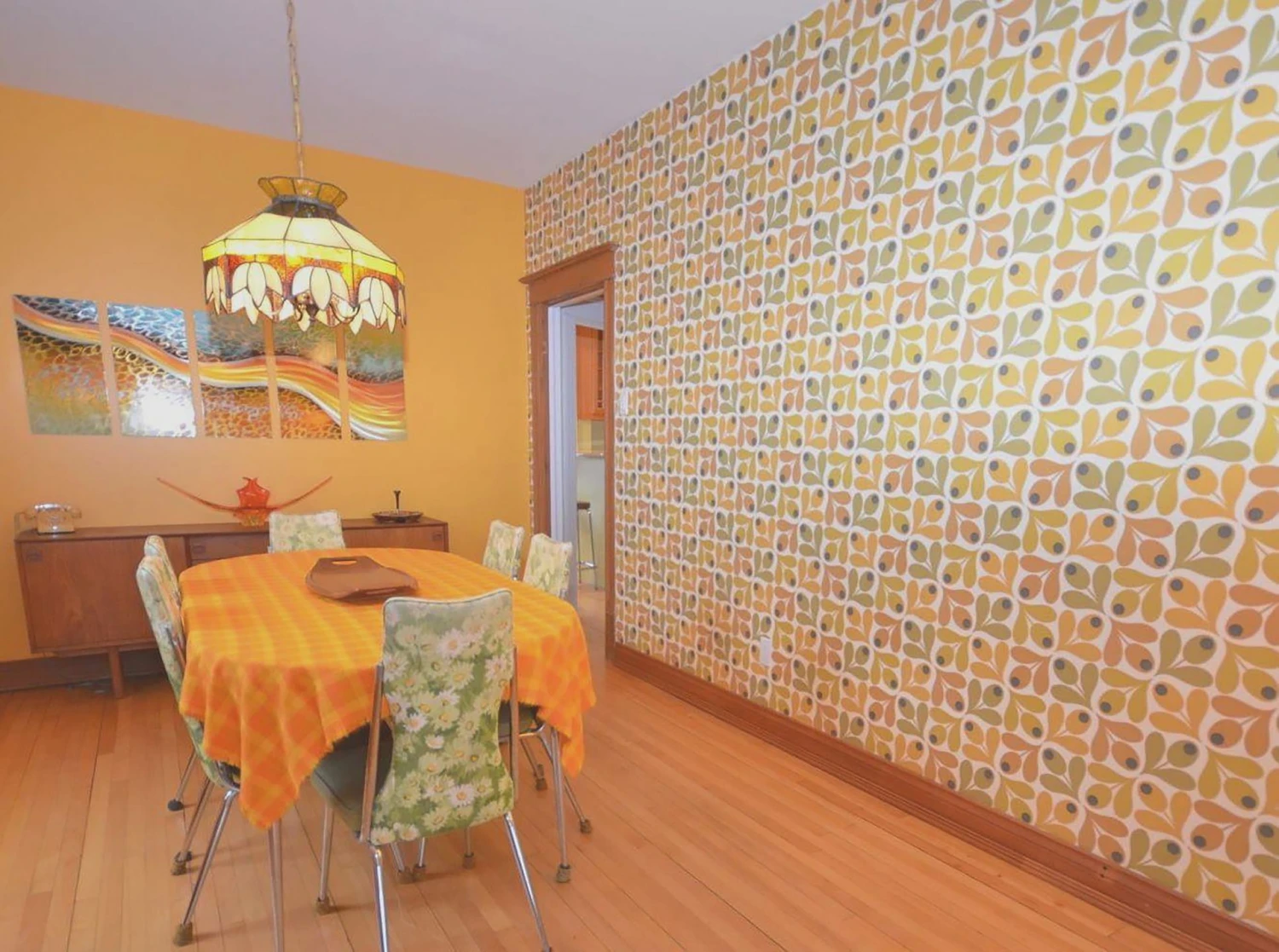 Tapete Loki Currygelb 3 Tapete Loki Currygelb – Bild 3