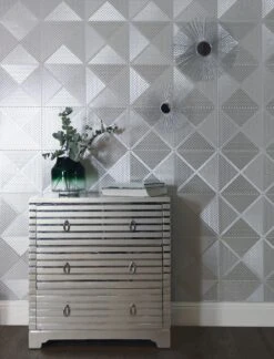 Tapete Lostar Silber -ferm LIVING Verkäufe Lostar B 181651 2880x1440