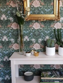 Tapete Lovisa Tannengrün