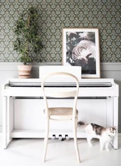 Tapete Magdalena Kieferngrün 6 Tapete Magdalena Kieferngrün -ferm LIVING Verkäufe Magdalena B 485101 2880x1440