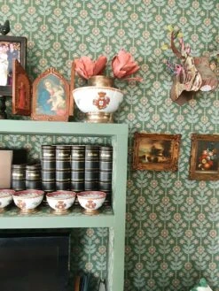 Tapete Magdalena Kieferngrün 7 Tapete Magdalena Kieferngrün -ferm LIVING Verkäufe Magdalena L 485101 2880x1440